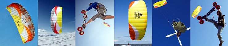 HQ PowerKites - draci Montana IV a Neo II - baner