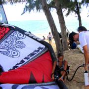 Naish Kite Race Havaj 2010 - příprava